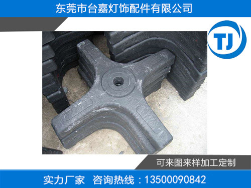 塑胶压铸工业风扇十字...
